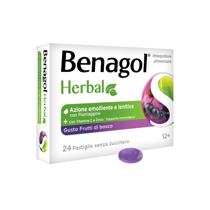 Kräuterbeeren Benagol 24 Tabletten