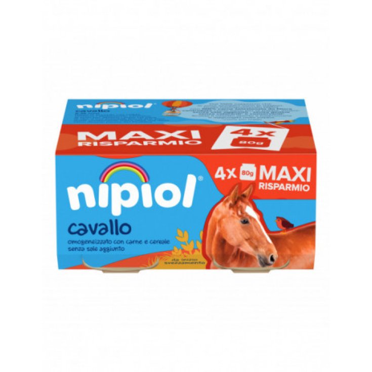 HOMOGENISIERTES PFERDE-NIPIOL® 4X80G