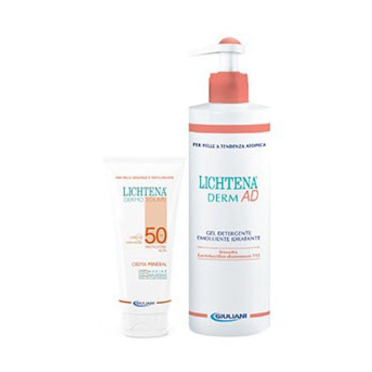 Lichtena® Dermosolari Mineral Creme + Derm Reinigungsgel AD