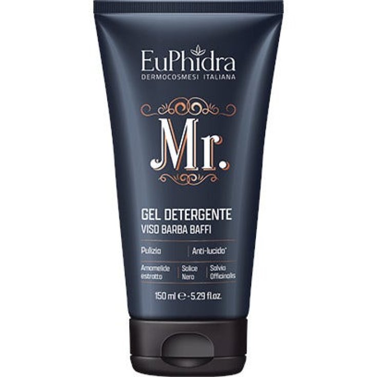 Herr Gesicht / Bart / Schnurrbart Reiniger Euphidra 150ml