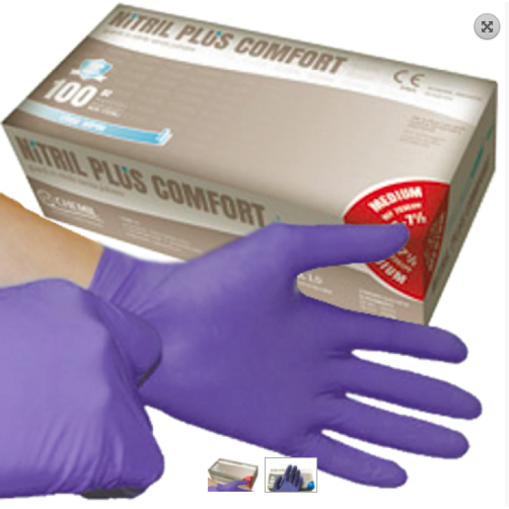 NITRIL PLUS COMFORT Salus Chemil 100 Handschuhe Größe M
