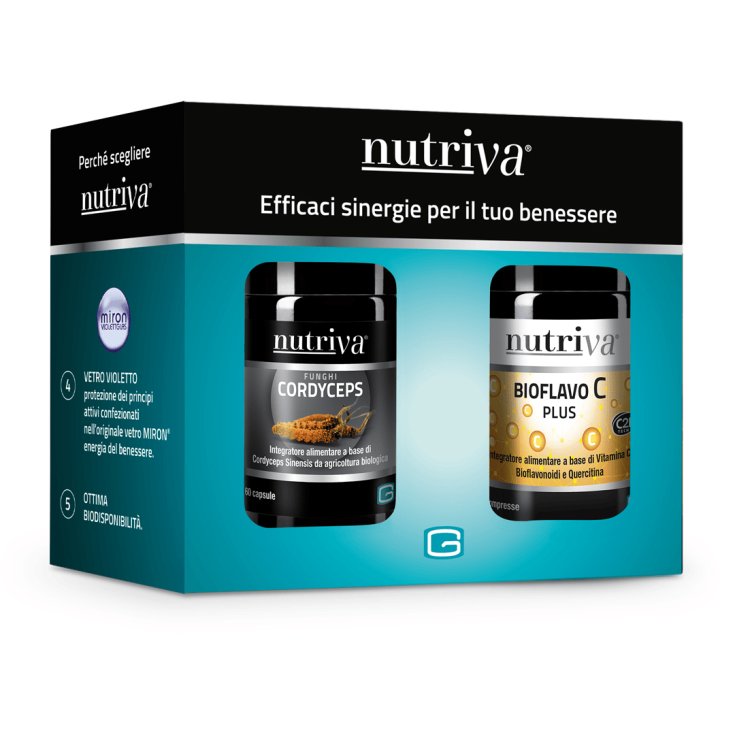 Genährter Cordyceps + Bioflavo C Plus Cabassi & Giuriati 2x60 Tabletten