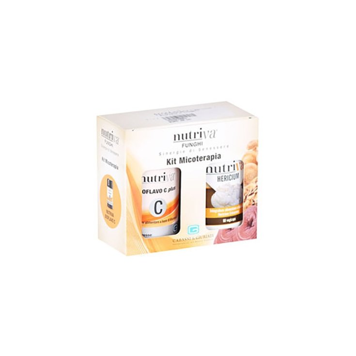 Genährtes Hericium Micotherapy Kit + Bioflavo C Plus Cabassi & Giuriati 2x60 Tabletten