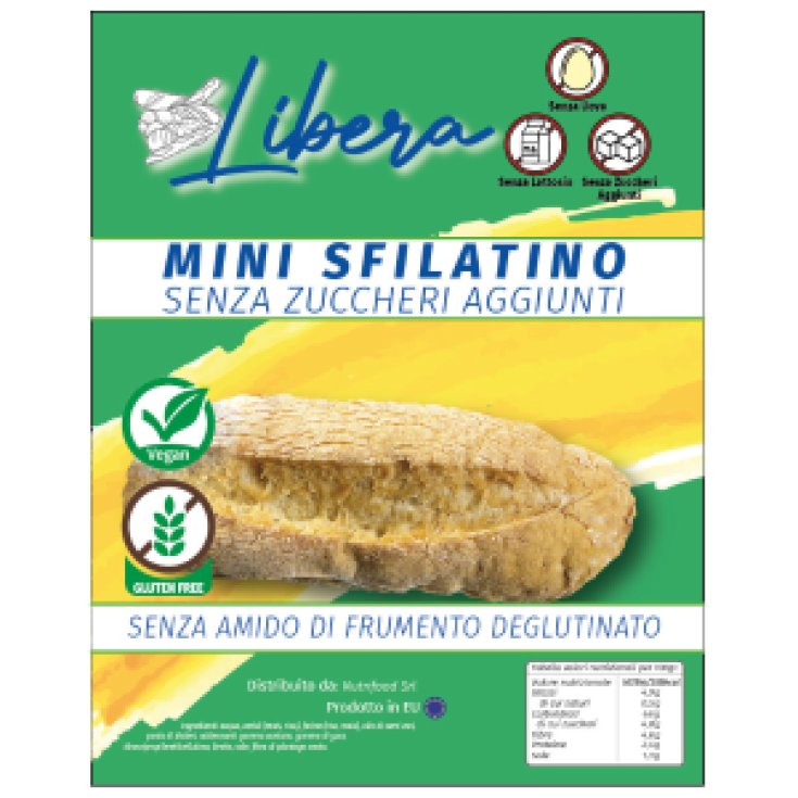 Mini Sfilatino ohne Zuckerzusatz NutriFood 350g