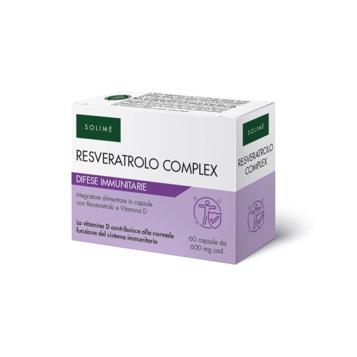 Resveratrol-Komplex Solimè 60 Kapseln