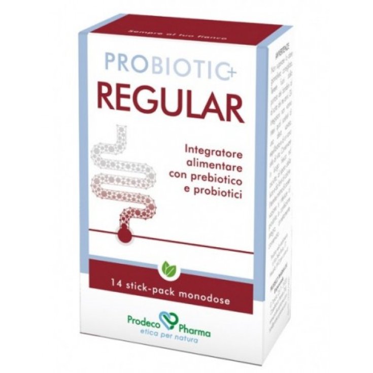 PROBIOTIC + REGULAR Prodeco Pharma 14-Stick-Packung