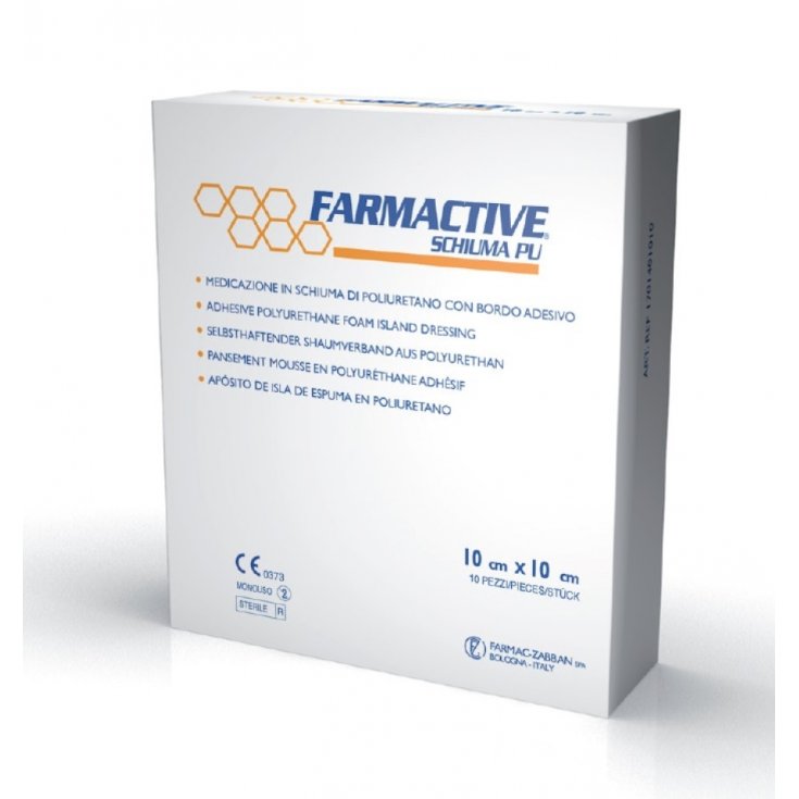 Farmactive PU-Schaum 10x10cm Farmac-Zabban 10 Stück