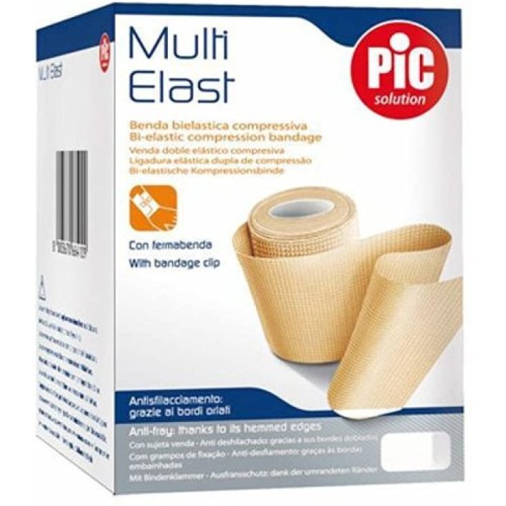 MULTI-ELAST Elastische Kompressionsbinde PIC 8cmx7m