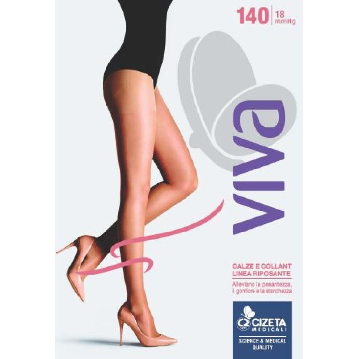 VIVA 140 Netzstrumpfhose Cizeta Visone Größe 3