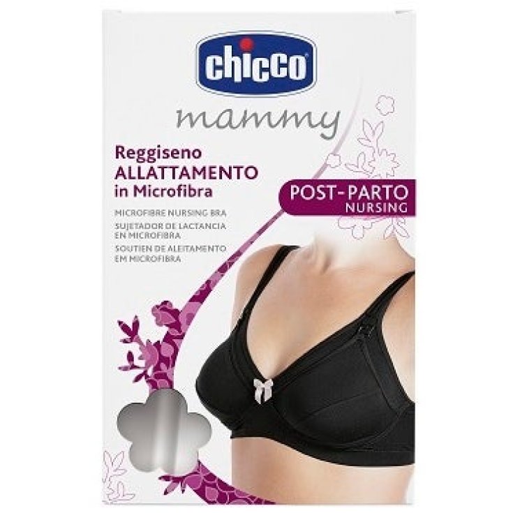 Mammy Still-BH Mikrofaser Schwarz 3D Chicco 1 Stück