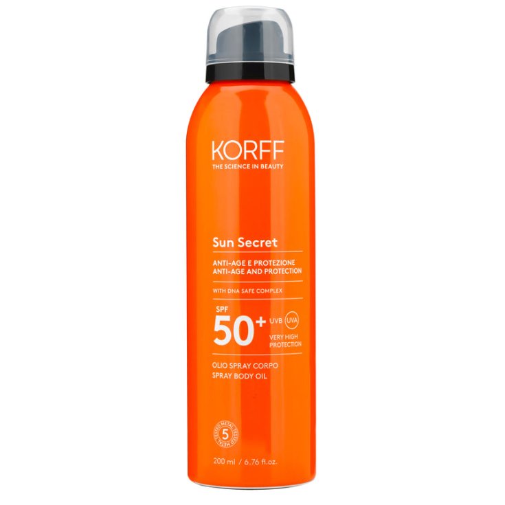 SUN SECRET Ölspray Dry Touch SPF 50+ KORFF 200ml