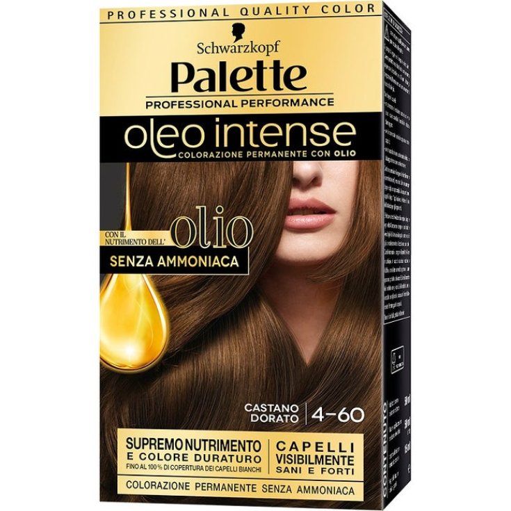 Palette Oil Intense Permanent Color 4-60 Goldbraun Schwarzkopf 173g