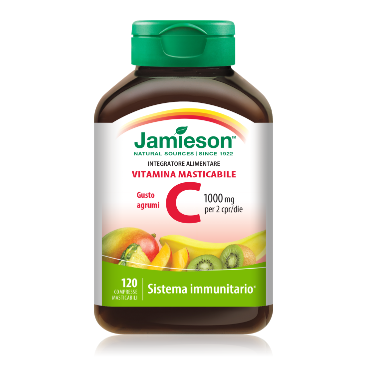 Kaubares Vitamin C Jamieson Taste Citrus 120 Tabletten