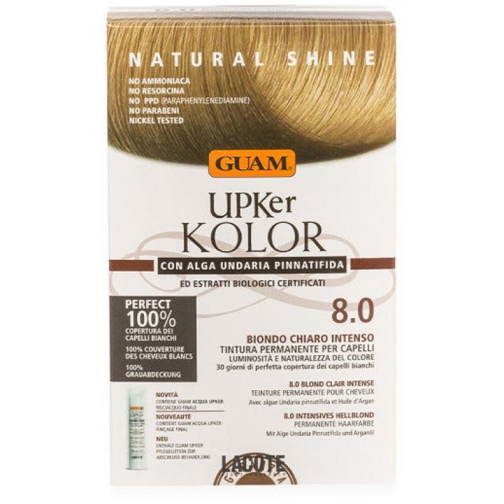 UPKER KOLOR DYE 8.0 INTENSE GUAM® LIGHT BLONDE