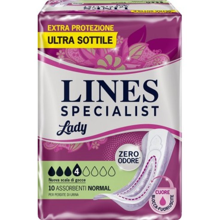 Lines Specialist Lady Normal 10 Absorptionsmittel