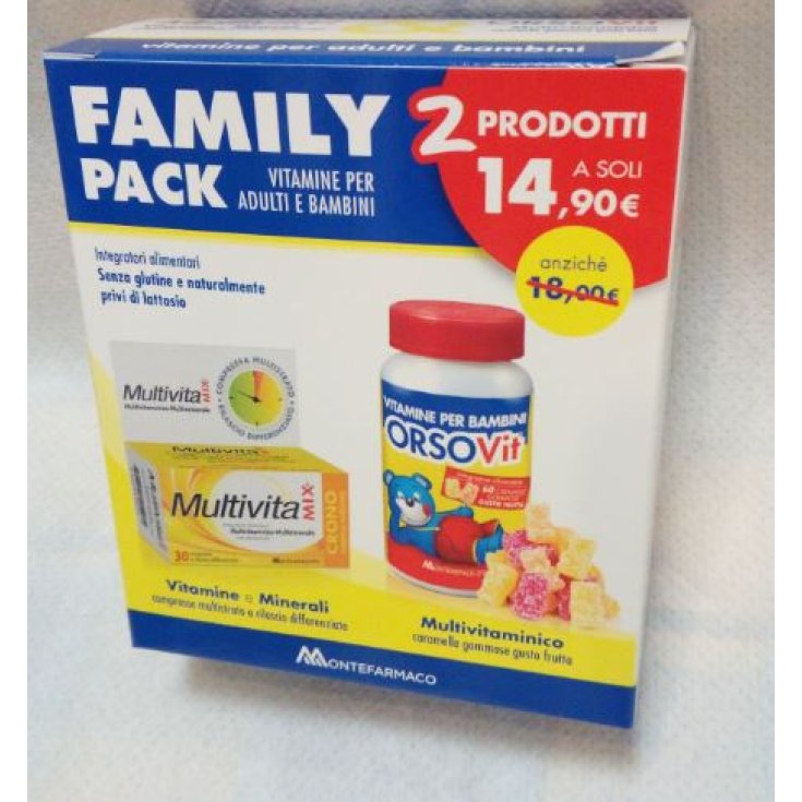 Family Pack Vitamine Erwachsene und Kinder