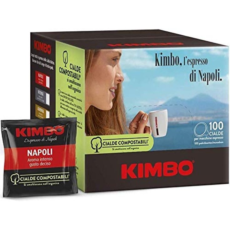 KIMBO L'Espresso di Napoli 100 kompostierbare Kapseln