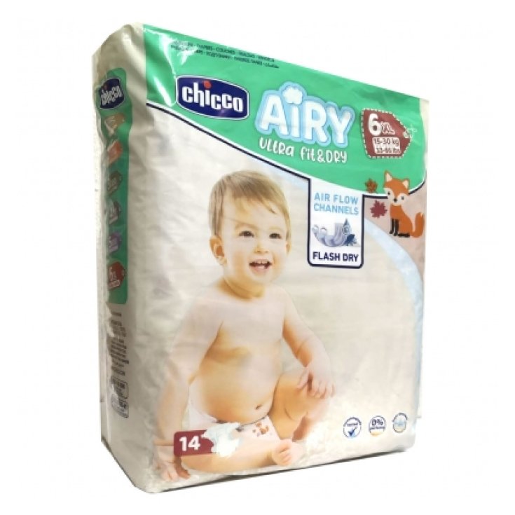 Airy Ultra Fit & Dry XL 15-30kg Chicco 14 Windeln