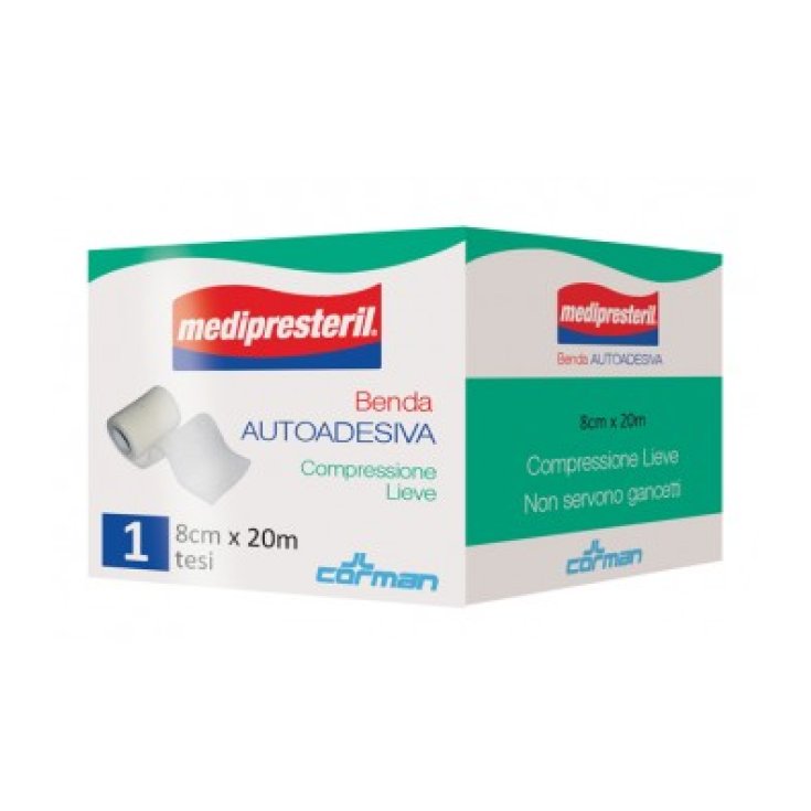 Medipresteril Selbsthaftender Verband Corman 8cmx20m