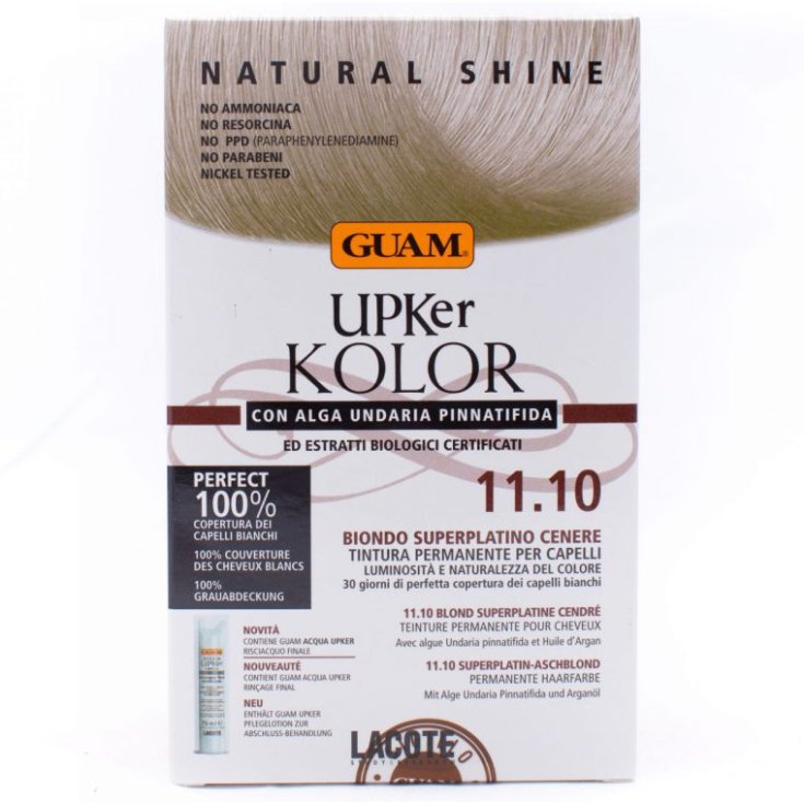 UPKER KOLOR FARBSTOFF 11,10 BLOND SUPERPLATINO ASH GUAM®