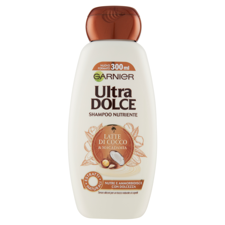 ULTRA-SÜSSES SHAMPOO KOKOSMILCH UND MACADAMIA GARNIER 300ML