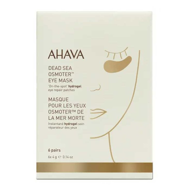 AHAVA Totes Meer Osmoter Augenmaske 6 Patch