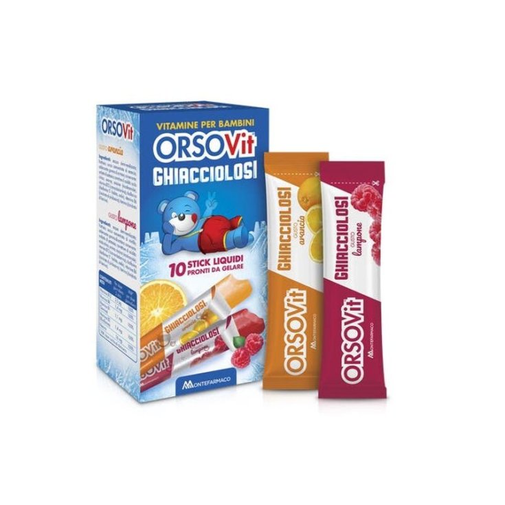 ORSOVit Ghiacciolosi Montefarmaco 10 Flüssigsticks