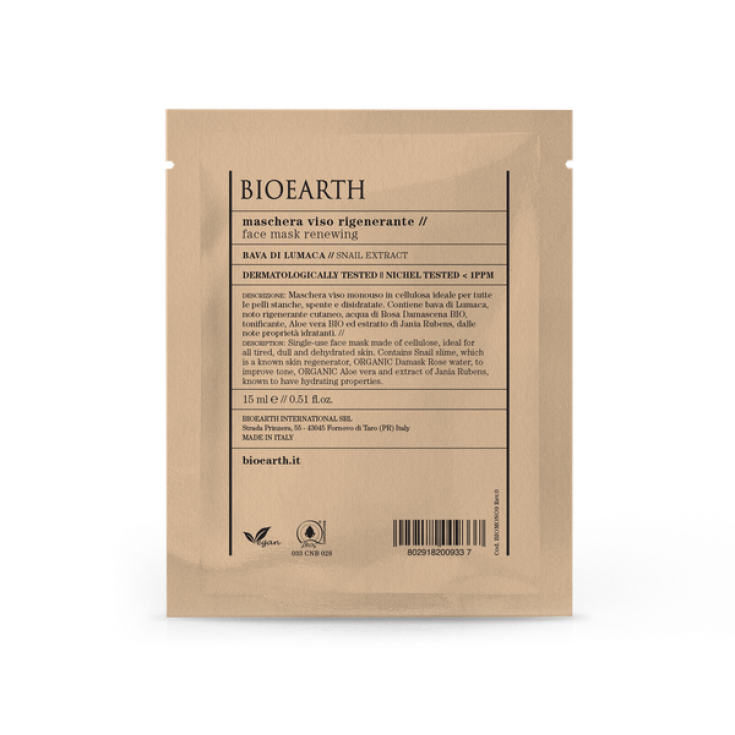 BIOEARTH Regenerierende Gesichtsmaske 15ml