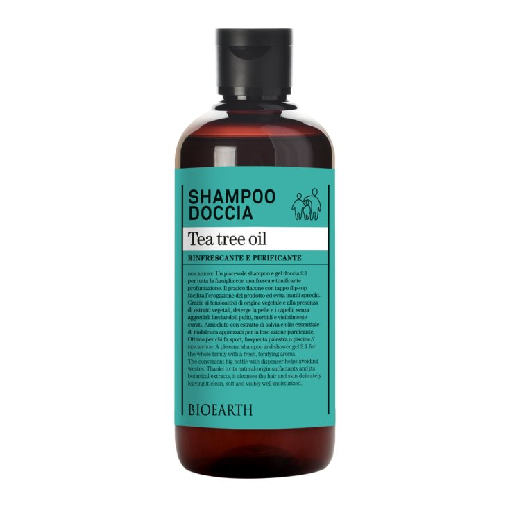 BIOEARTH Teebaum-DUSCHSHAMPOO 500ml