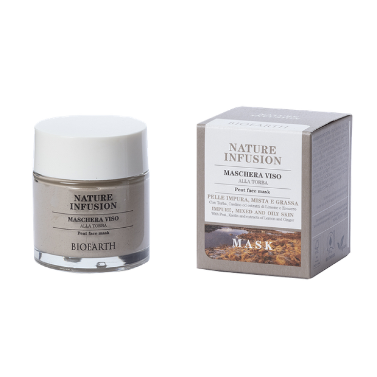 NATURE INFUSION BIOEARTH Torf-Gesichtsmaske 100ml