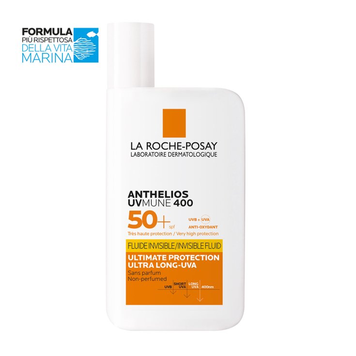 Anthelios UVMune 400 unsichtbares Fluid ohne Parfüm SPF50 + La Roche-Posay 50ml