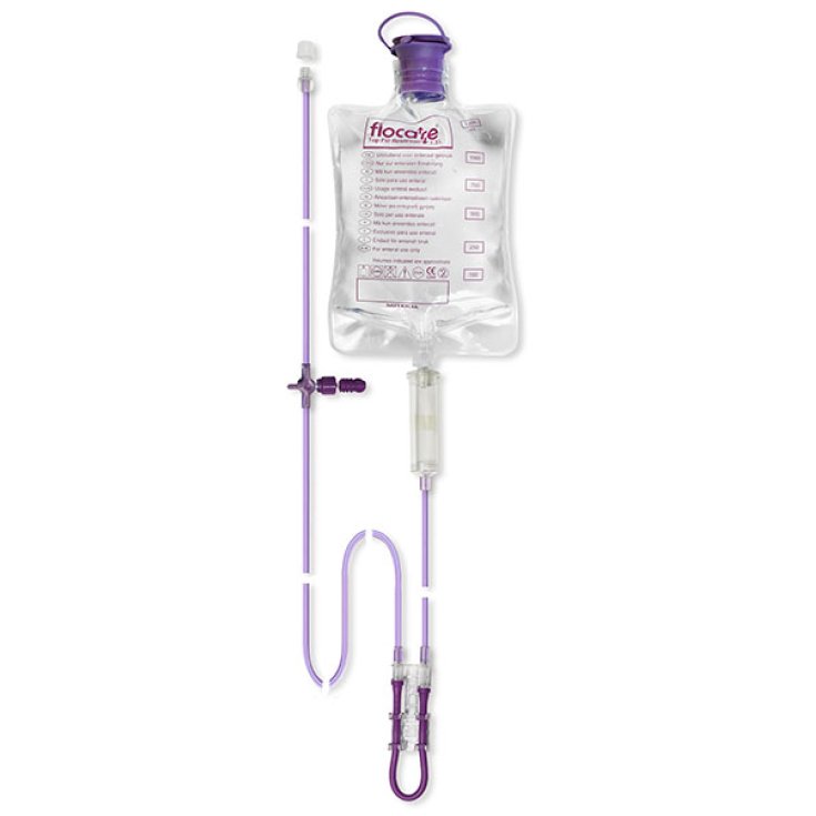 FLOCARE® BEUTEL Mit 2L NUTRICIA® GRAVITY Infusionsset