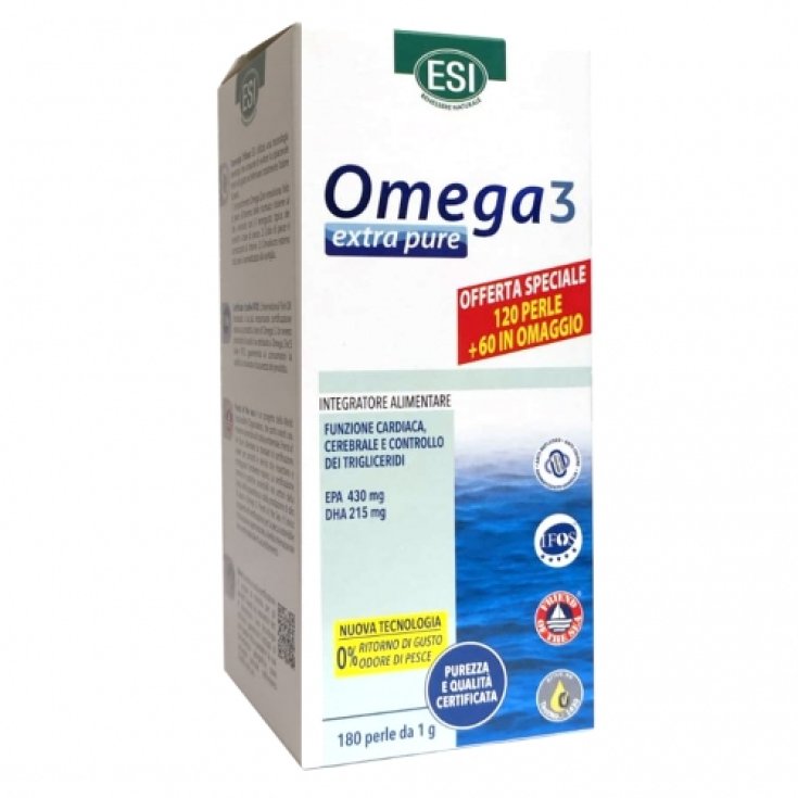 OMEGA 3 EXTRA REIN ESI 120 + 60 PERLEN