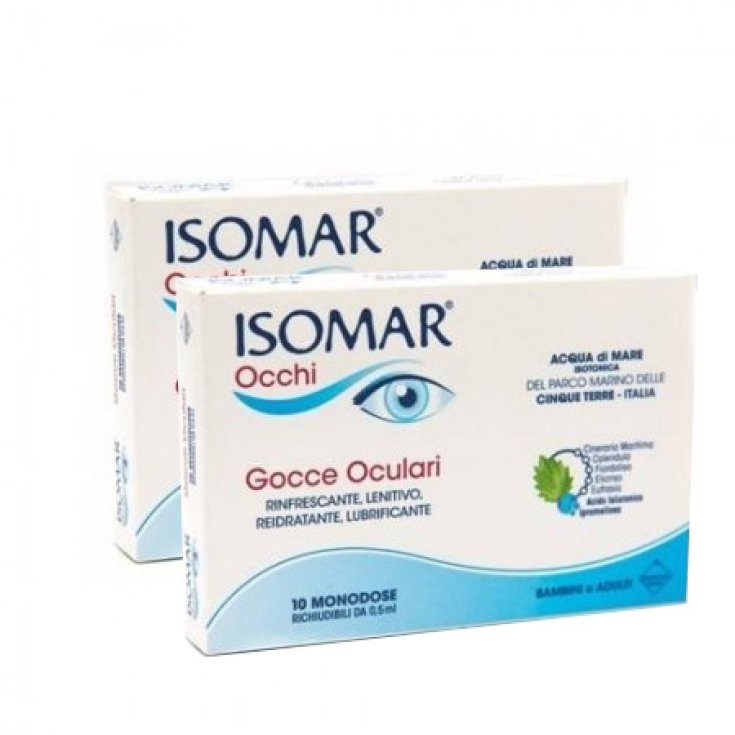 Isomar® Eyes Einzeldosis-Augentropfen 10 + 10 Fläschchen