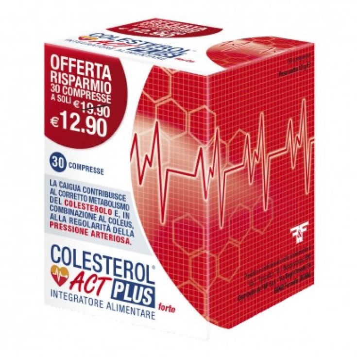 Cholesterin ACT Plus Forte F&F 30 Tabletten