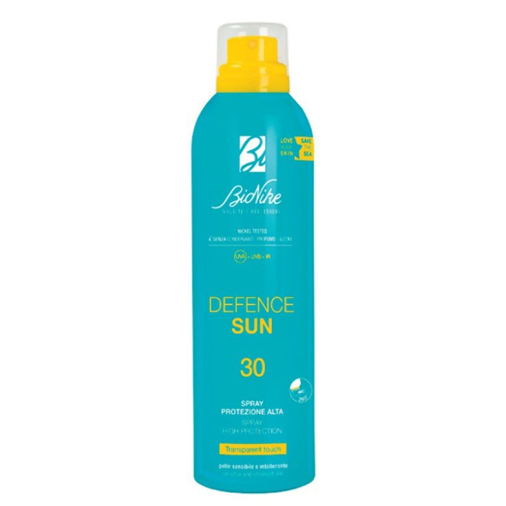 DEFENSE SUN TRANSPARENT TOUCH UNSICHTBARE SPRAY SPF 30 BioNike 200ml