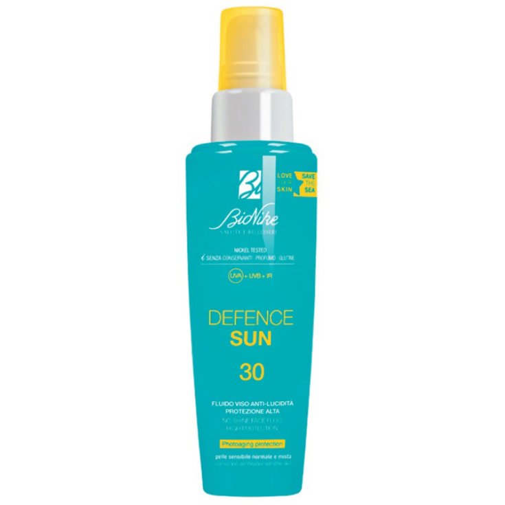 DEFENSE SUN ANTI-GLANZ GESICHTSFLÜSSIGKEIT SPF 30 BIONIKE 50ML