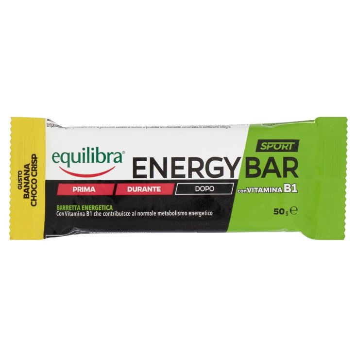 Energieriegel Banane Choco-Crisp Equilibra® 50g