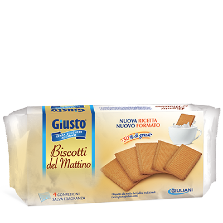 GIUSTO® ZUCKERFREIE KEKS DES MORGENS GIULIANI 350G