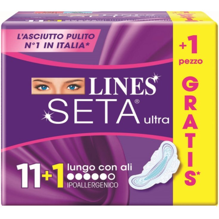 Linien Seta Ultra Lungo mit Flügeln 11 + 1 Stück