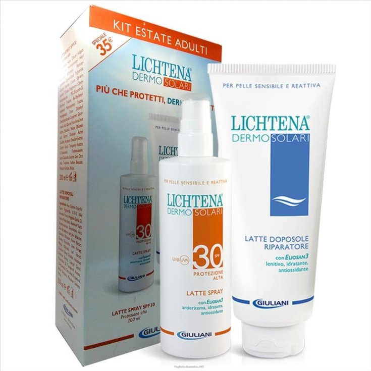 LICHTENA® SKIN SOLAR MILK SPF30 + GIULIANI AFTER SUN MILK