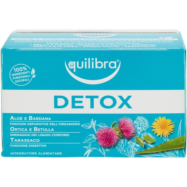 Detox-Kräutertee Equilibra® 15 Filter