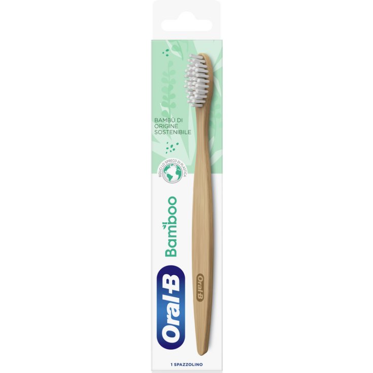 ORAL-B® HANDZAHNBÜRSTE AUS BAMBUS