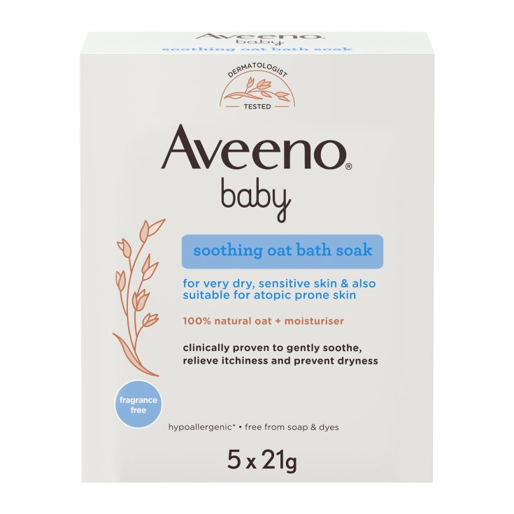 Kolloidales Baby Aveeno® Active Naturals Baby ™ 5 Umschläge