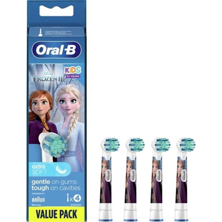 ORAL-B® KIDS 3+ YEARS FROZEN II 4 Ersatzköpfe