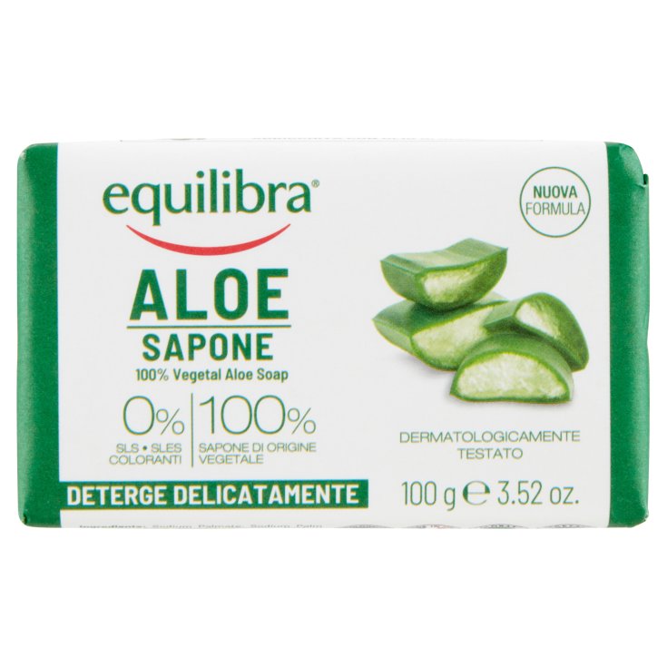 Aloe Seife 100% pflanzlich Equilibra® 100g