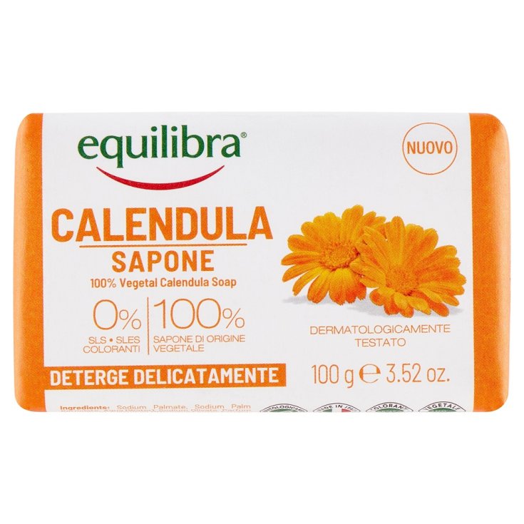 Equilibra® Calendula 100 % pflanzliche Seife 100 g