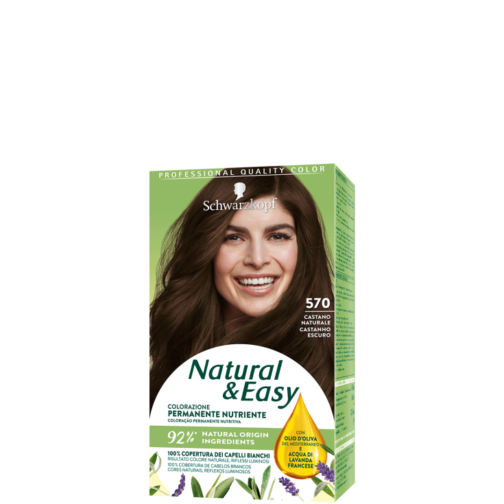 Natural & Easy 570 Naturbrauner Schwarzkopf