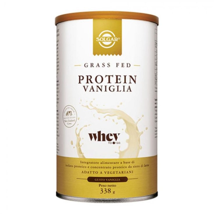 Protein Vanilla Whey Solgar 338g