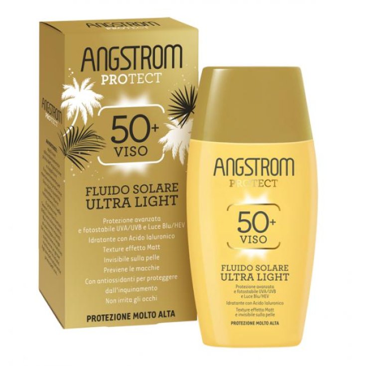 Ultraleichtes Sonnenfluid Spf50 + Angström 40ml